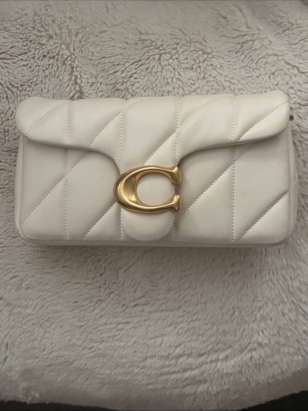 COACH Quilted Tabby Wristlet